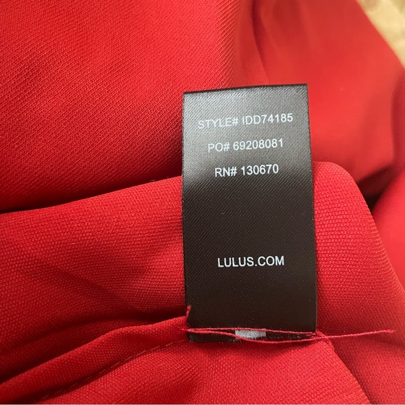 Lulus Reinette Midi Spaghetti Stap Rust Zippered Dress Women's Size Small NWT! - Picture 12 of 13